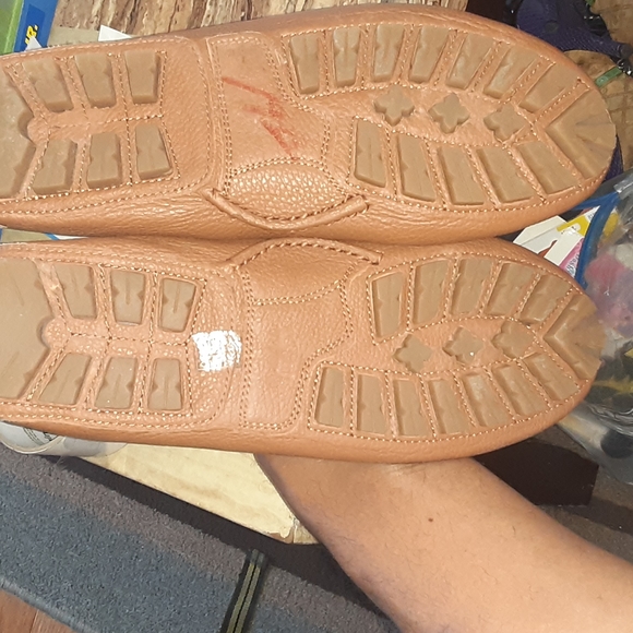 COACH LEATHER SLIP ON FLATS MINT CONDITION - Picture 3 of 7